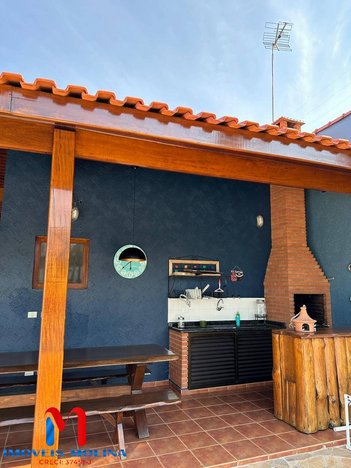 house em Rua Eduardo Linardi, Jardim Barra de Jangadas - Peruíbe - SP