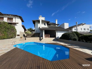 house em Estrada Haroldo Soares Glavan, Cacupé - Florianópolis - SC