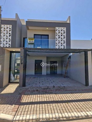 house em Rua das Guabirobas, Recanto Tropical - Cascavel - PR