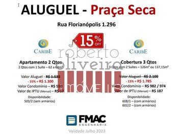 apartment em Florianópolis, Praça Seca - Rio de Janeiro - RJ