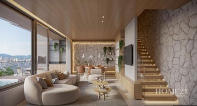 apartment em Rua Comendador Fontana, Centro Cívico - Curitiba - PR