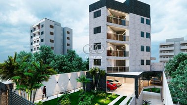 apartment em Rua Zenite, Caiçara-Adelaide - Belo Horizonte - MG