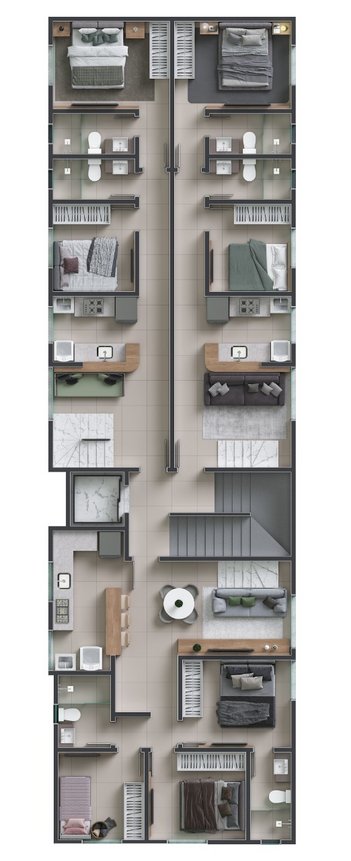 apartment em Janete Clair, Santa Mônica - Belo Horizonte - MG