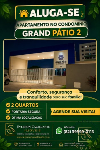 apartment em Avenida Menino Marcelo, Antares - Maceió - AL