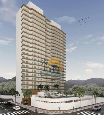 apartment em Avenida Professor João Batista Julião, Jardim Virgínia - Guarujá - SP