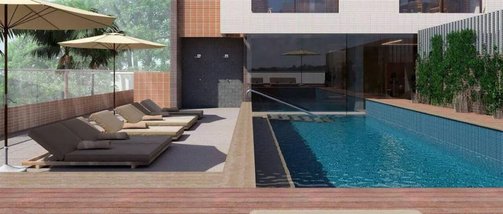 apartment em Rua Doutor Júlio de Mesquita Filho, Aviação - Praia Grande - SP