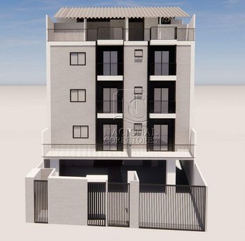 apartment em Rua Tunísia, Parque Oratório - Santo André - SP