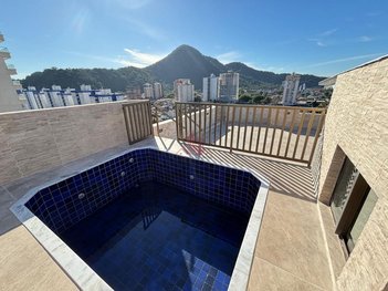 apartment em Rua Rui Barbosa, Canto do Forte - Praia Grande - SP