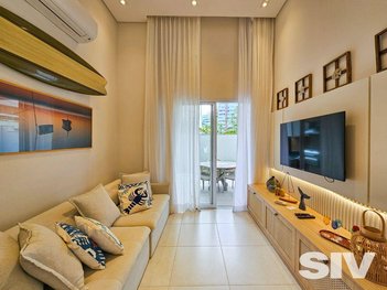 apartment em Passeio dos Jequitibas, Riviera - Bertioga - SP