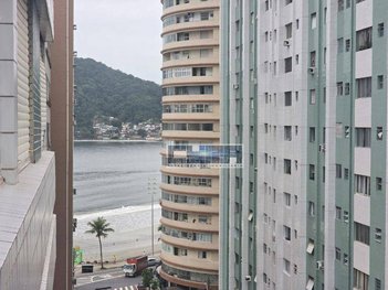 apartment em Rua Amador Bueno da Ribeira, Centro - São Vicente - SP