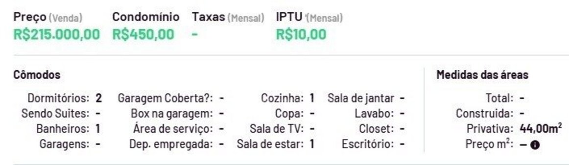 Cômodo Condomínio