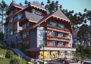 apartment em Avenida Borges de Medeiros, Centro - Gramado - RS