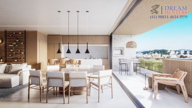 apartment em Rua Eça de Queiroz, Ahú - Curitiba - PR