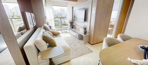 apartment em Avenida Fagundes Filho, Vila Monte Alegre - São Paulo - SP