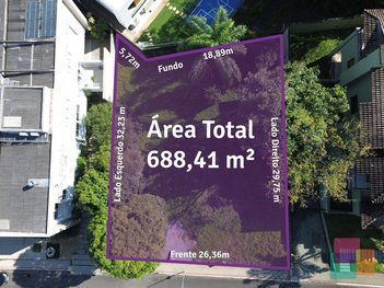 land_lot em Rua Hellmuth Strelow, América - Joinville - SC