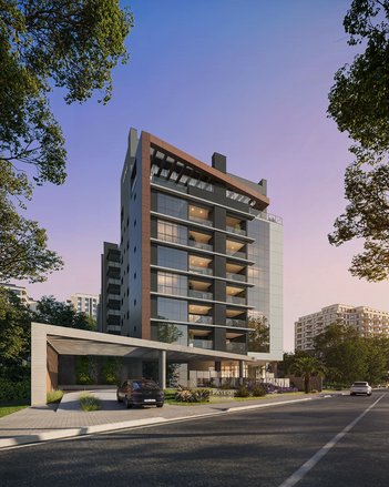 apartment em Rua Alberto Folloni, Ahú - Curitiba - PR