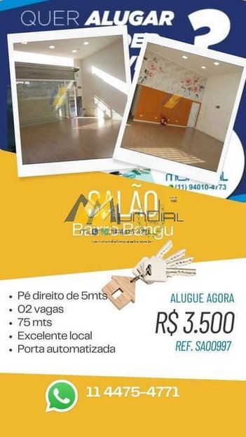 business em Rua Oratório, Bangú - Santo André - SP