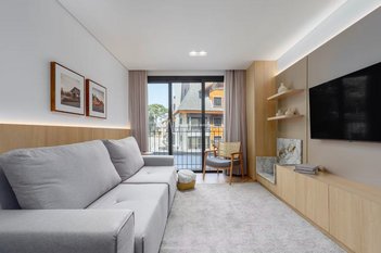 apartment em Avenida das Hortênsias, Centro - Gramado - RS