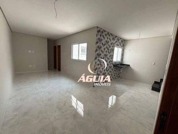 apartment em Rua Santo Antônio, Jardim Santo Antônio - Santo André - SP