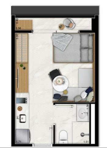 apartment em Rua Joaquim Távora, Vila Mariana - São Paulo - SP