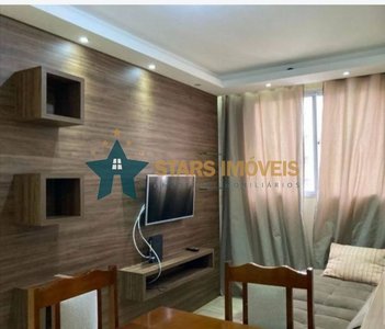 apartment em Rua Maria de Jesus Medeiros Quitéria, Parque São Vicente - Mauá - SP