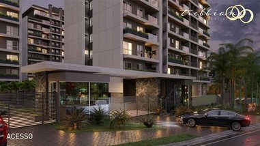 apartment em Rua Rosa Kaint Nadolny, Campo Comprido - Curitiba - PR