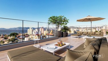 apartment em Avenida Marinheiro Max Schramm, Jardim Atlântico - Florianópolis - SC