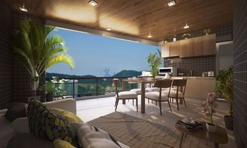 apartment em Avenida Marechal Mallet, Canto do Forte - Praia Grande - SP