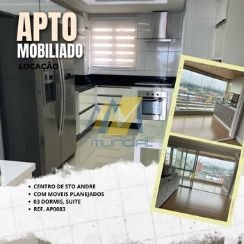 apartment em Rua Siqueira Campos, Centro - Santo André - SP