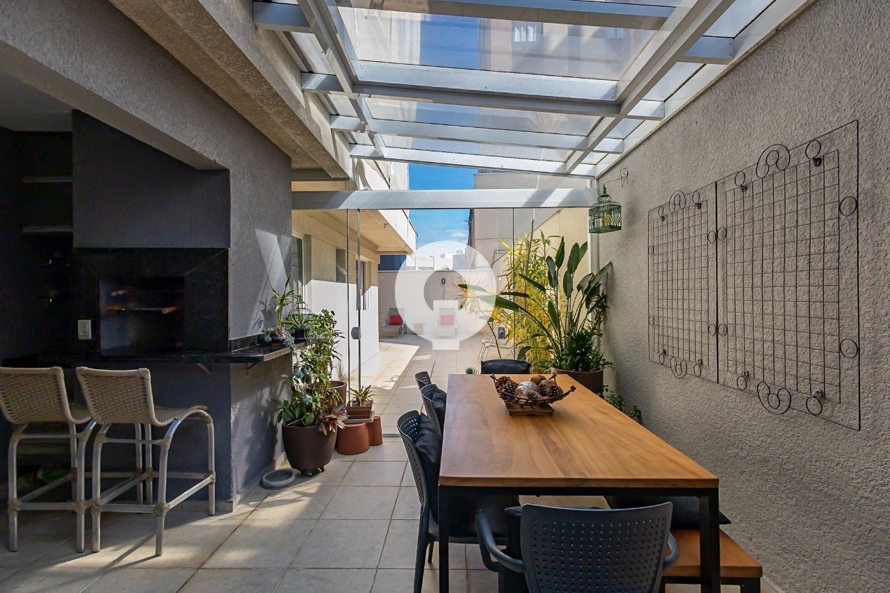 1apartamento garden ahú quartos suite sala de estar sala de jantar churrsqueira terraço vaga mezanin