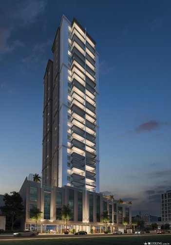 apartment em Rua 254 A, Meia Praia - Itapema - SC