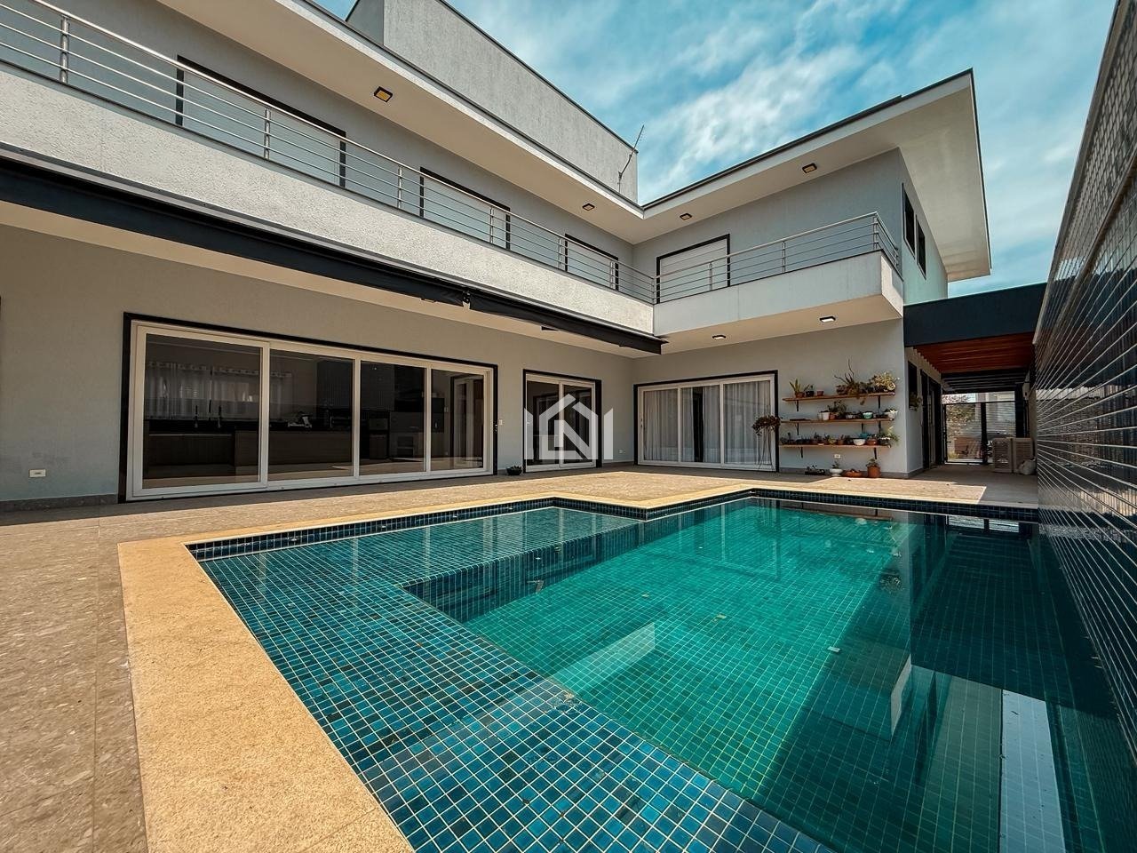 casa para locação no condominio vintage arte de morar - piscina