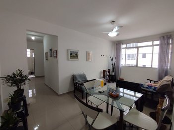 apartment em Rua Saldanha da Gama, Itararé - São Vicente - SP