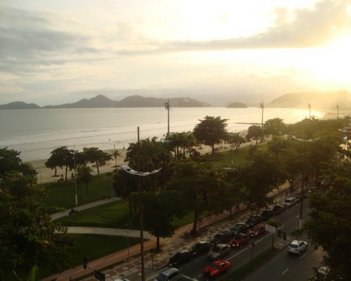 apartment em Avenida Bartholomeu de Gusmão, Boqueirão - Santos - SP