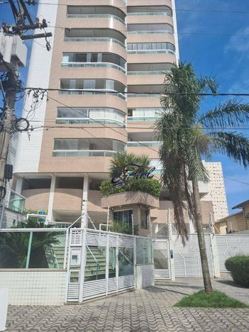 apartment em Rua Chile, Guilhermina - Praia Grande - SP