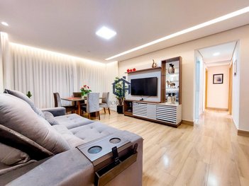 apartment em Rua Cantor Luiz Gonzaga, Castelo - Belo Horizonte - MG