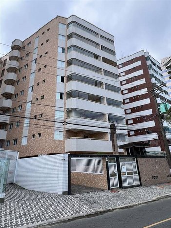 apartment em Rua Maria Inez Bacheschi Rúbio, Maracanã - Praia Grande - SP