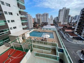 apartment em Avenida Presidente Kennedy, Ocian - Praia Grande - SP