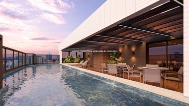 apartment em Rua Engenheiro Clóvis de Castro, Parnamirim - Recife - PE