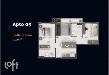 apartment em Vereador Jacob Knabben da Silva, Passa Vinte - Palhoça - SC