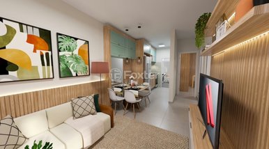 apartment em Avenida João Afonso Costa, Conjunto Habitacional Hugo Lacorte Vitalle - Jaboticabal - SP