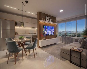 apartment em Rua Paulo Kulik, Santa Cândida - Curitiba - PR