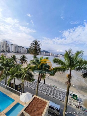 apartment em Avenida General Monteiro de Barros, Vila Luis Antônio - Guarujá - SP