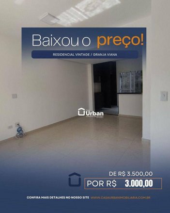 house em Rua dos Engenheiros, Chácara Ondas Verdes - Cotia - SP