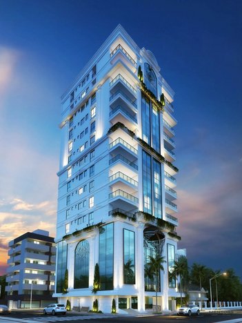 apartment em Rua 323, Meia Praia - Itapema - SC