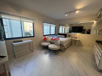apartment em Avenida Rouxinol, Indianópolis - São Paulo - SP