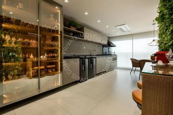 apartment em Avenida Cotovia, Indianópolis - São Paulo - SP