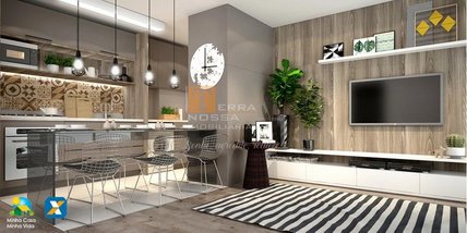 apartment em Dorival Cândido Luz de Oliveira, São Jerônimo - Gravataí - RS