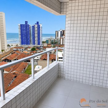 apartment em Rua Ísis, Caiçara - Praia Grande - SP