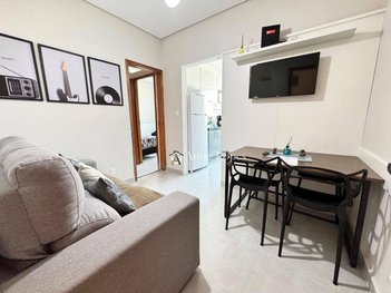 apartment em Avenida Presidente Wilson, José Menino - Santos - SP